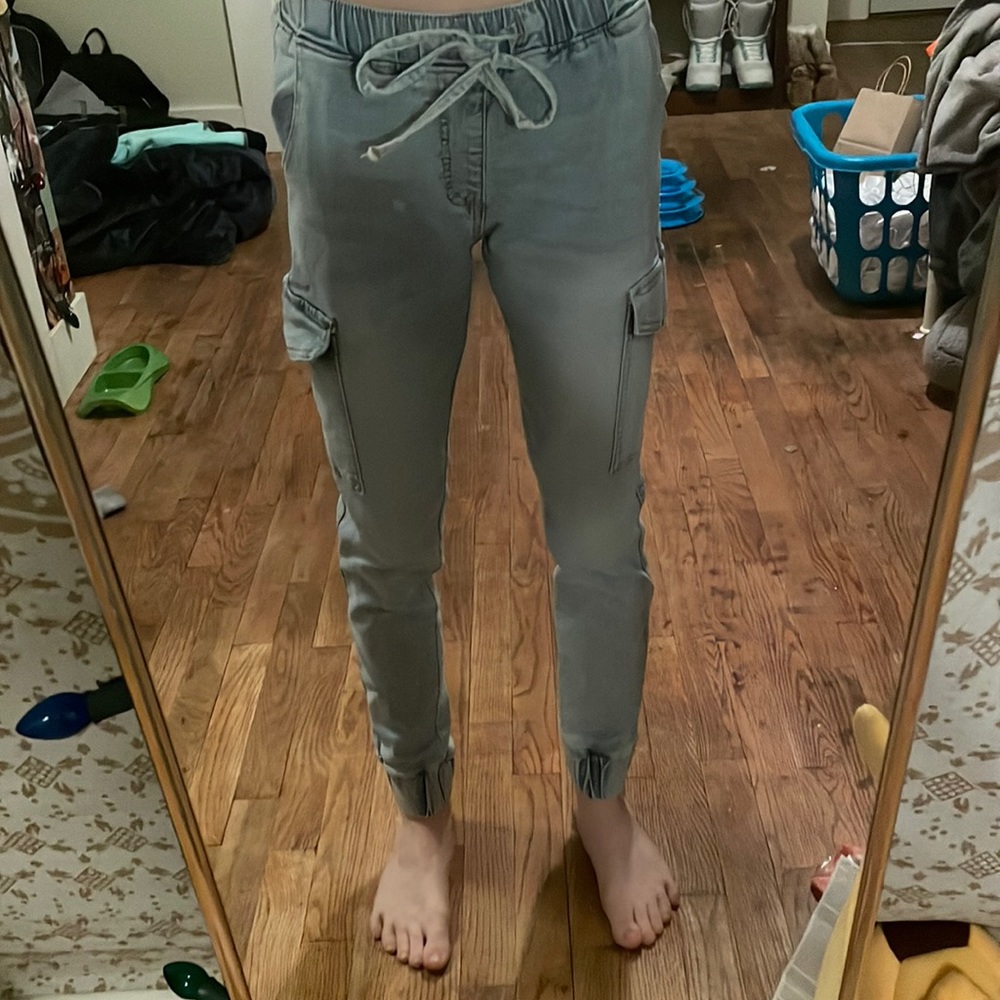 Light blue jeans